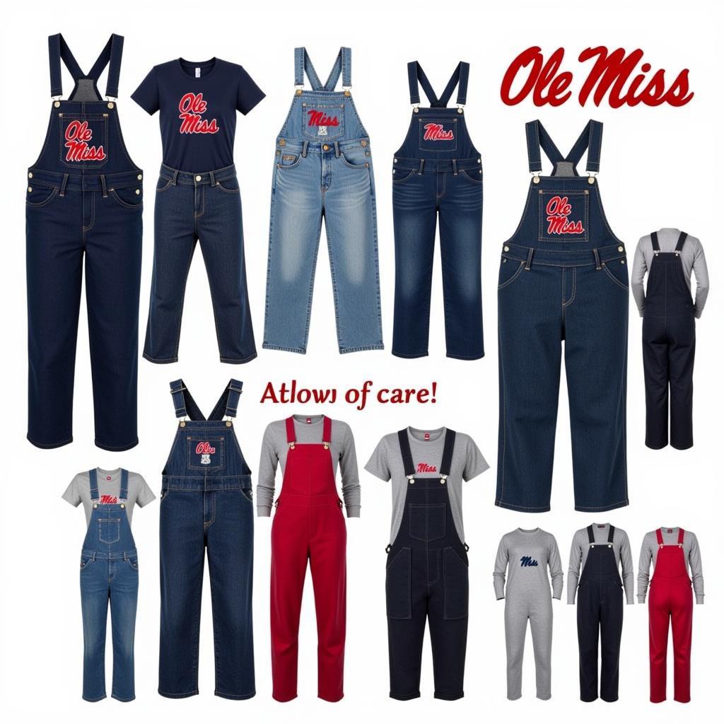 Ole Miss Overalls: A Variety of Styles for Every Fan