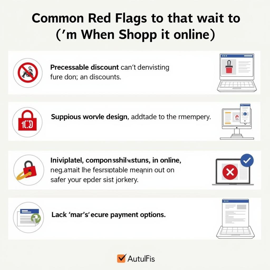 Online Shopping Scam Red Flags