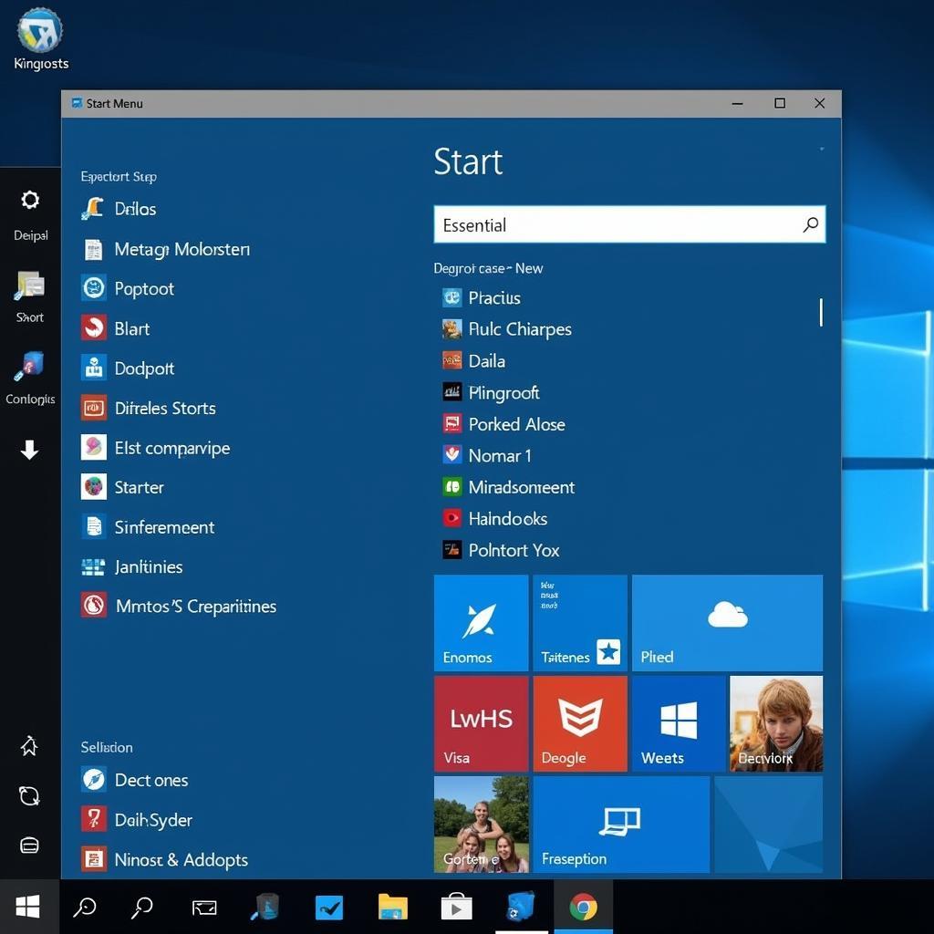 Optimized Start Menu for Enhanced Productivity