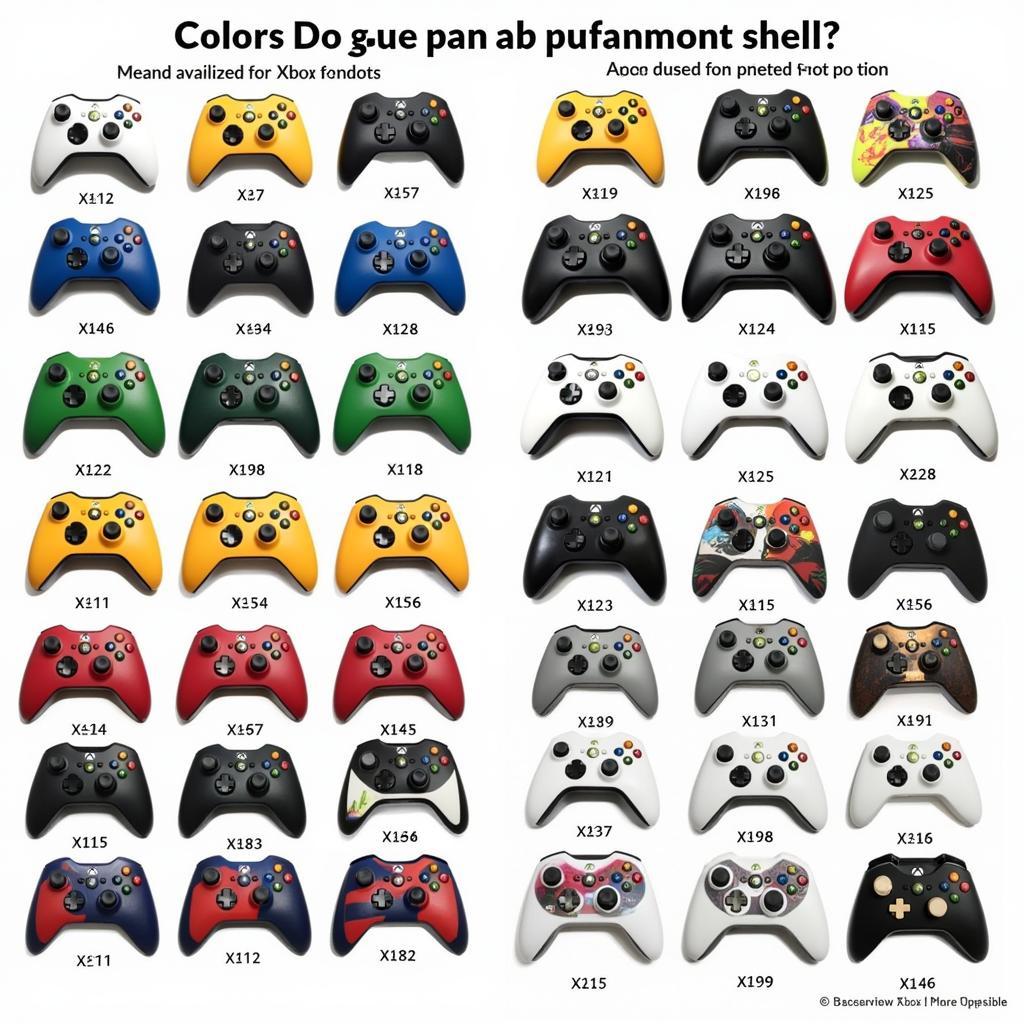 Variety of Original Xbox Replacement Shells