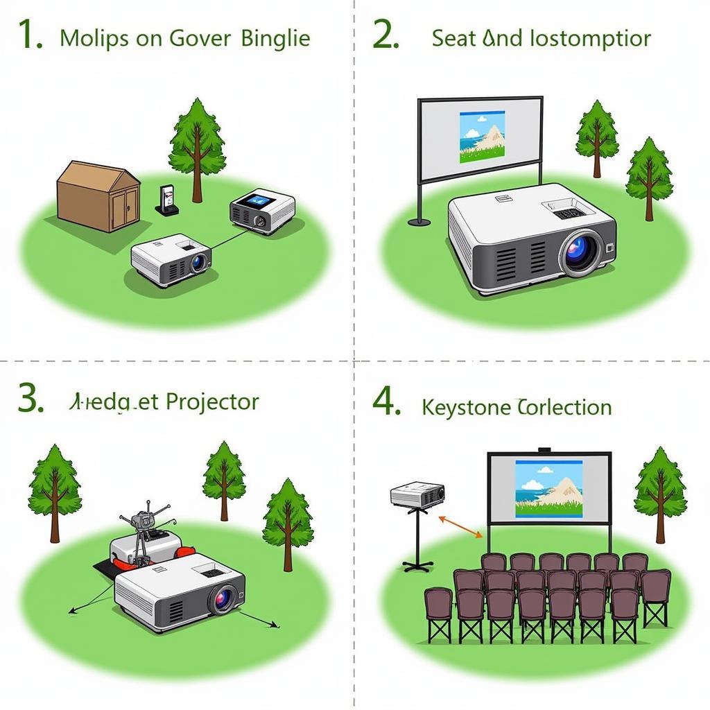 Step-by-Step Outdoor Projection Kit Setup Guide