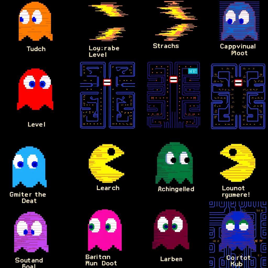 Pac Man Glitches Examples