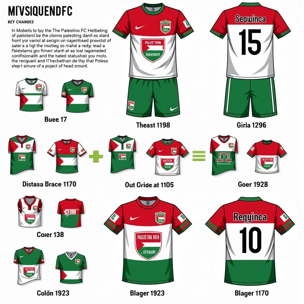 Palestino FC Jersey Through the Years