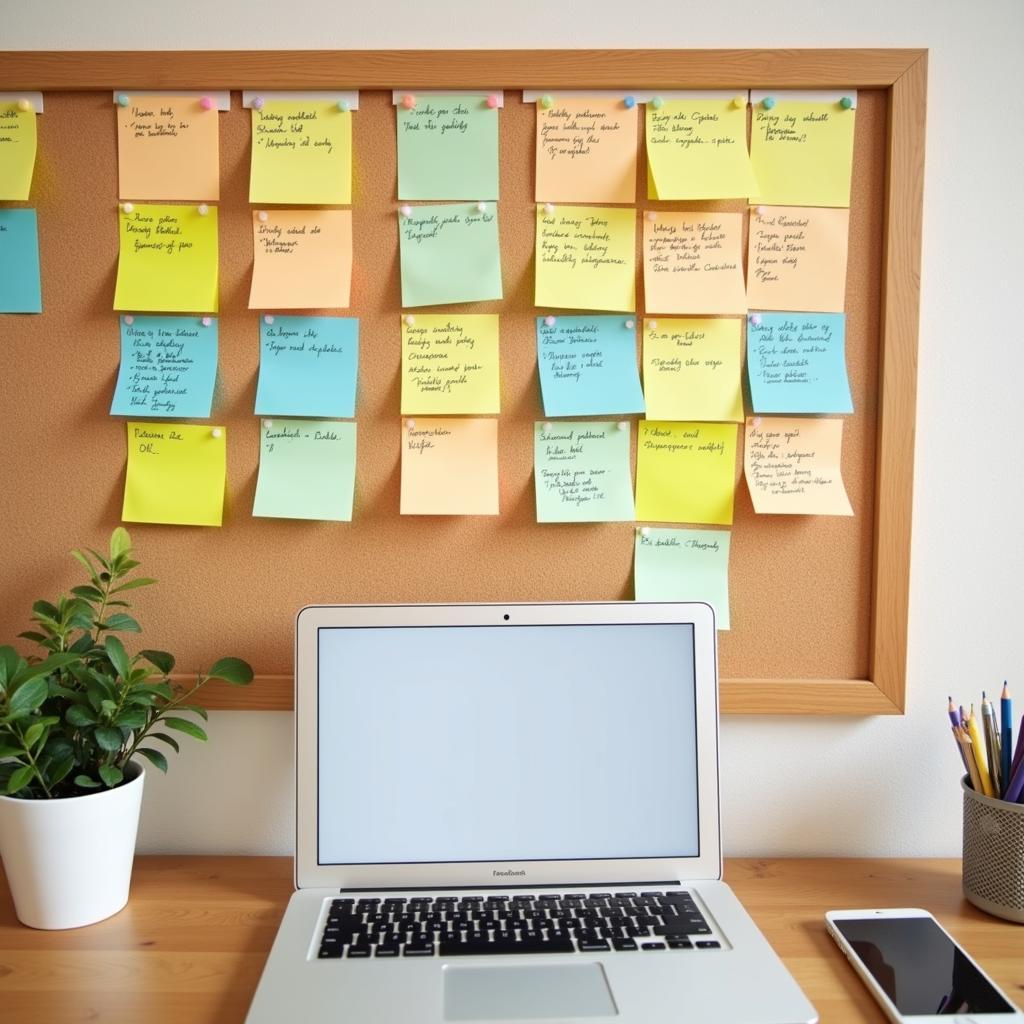 Pastel Post-it Notes for Organization