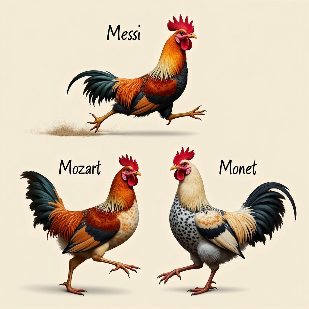 Personal Chicken Names: Messi, Mozart, and Monet