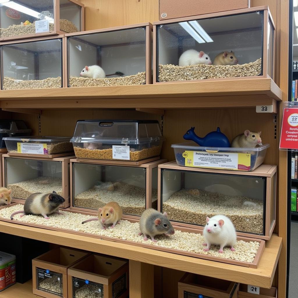 Live Mice Available at Pet Stores