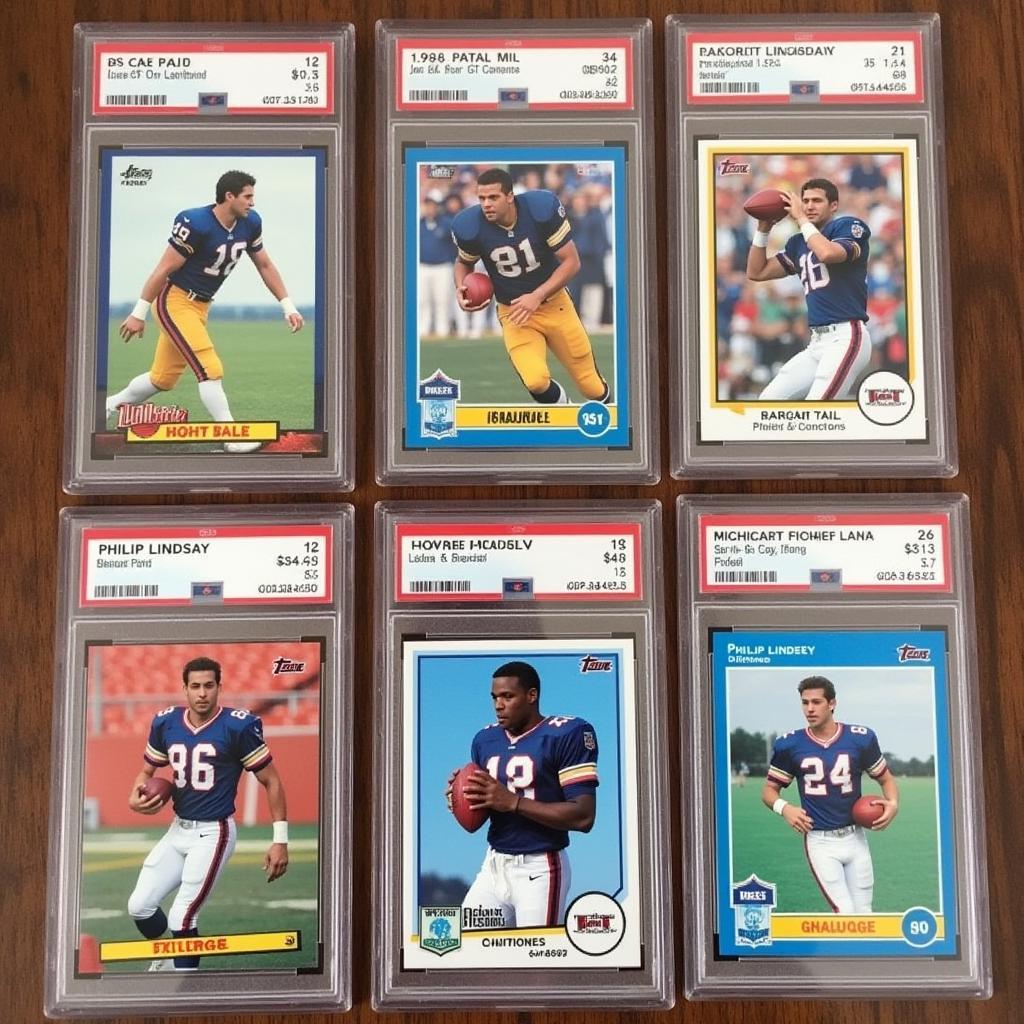 Graded Phillip Lindsay Football Card Collection