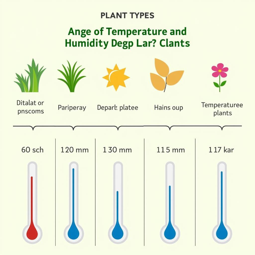 Ideal Plant Spot Temperature and Humidity Levels