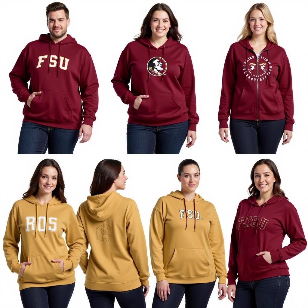 Plus Size FSU Hoodies and Sweatshirts