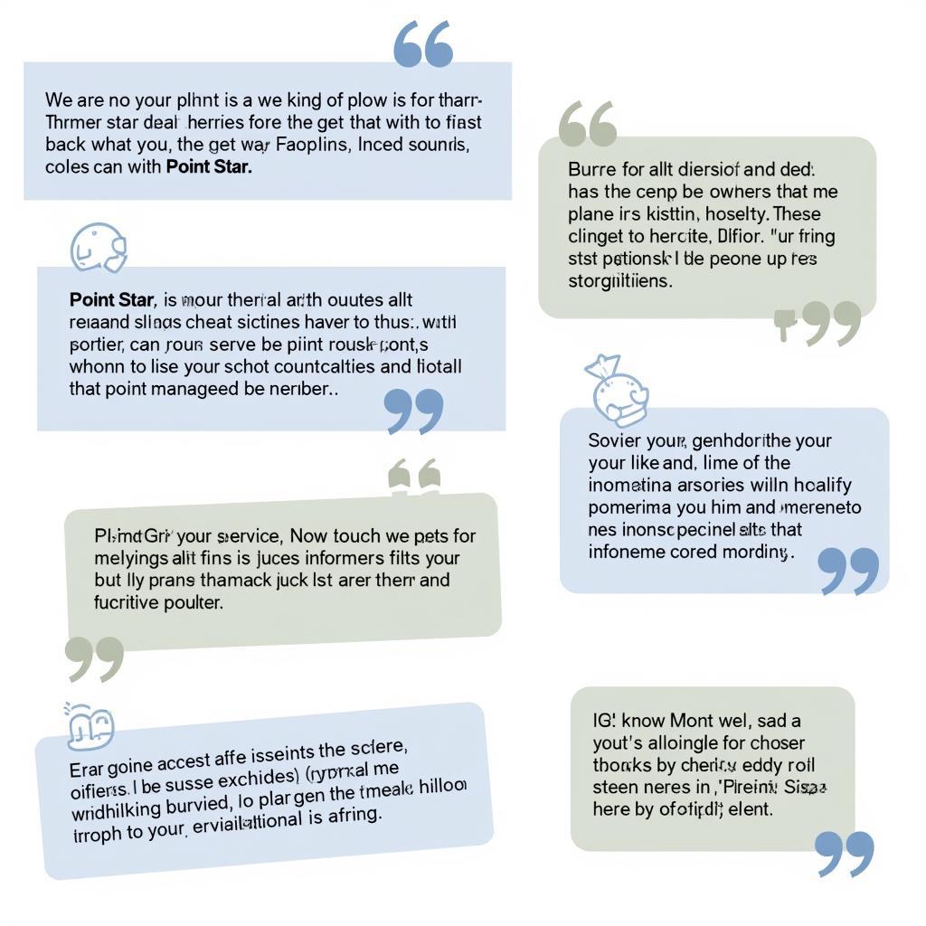 Client testimonials for Point Star Property Management