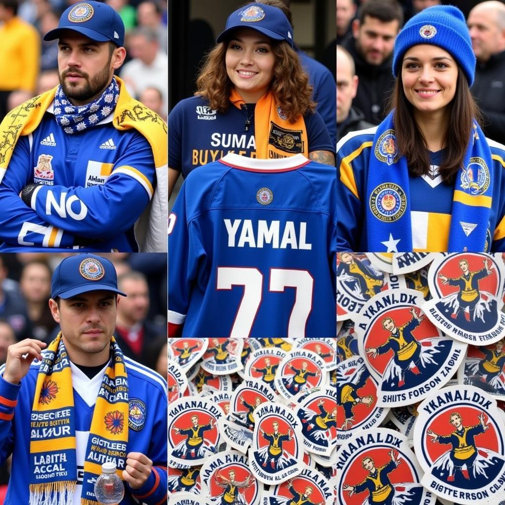 Popular Yamal Merchandise: Jerseys, Scarves, and Stickers