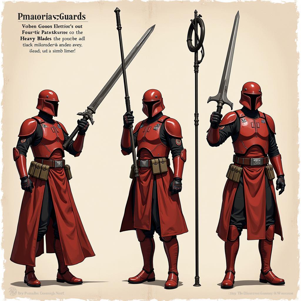 Praetorian Guard Weaponry