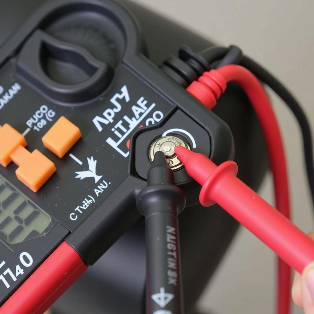 Testing the Pressure Washer Pressure Switch with a Multimeter