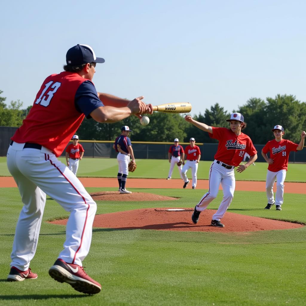 Pri Baseball Training: Intense drills and dedicated coaching.