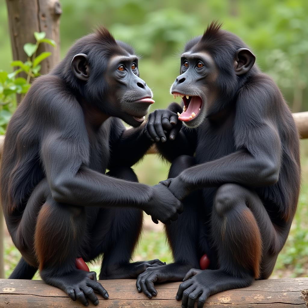 Primate Social Grooming Behavior