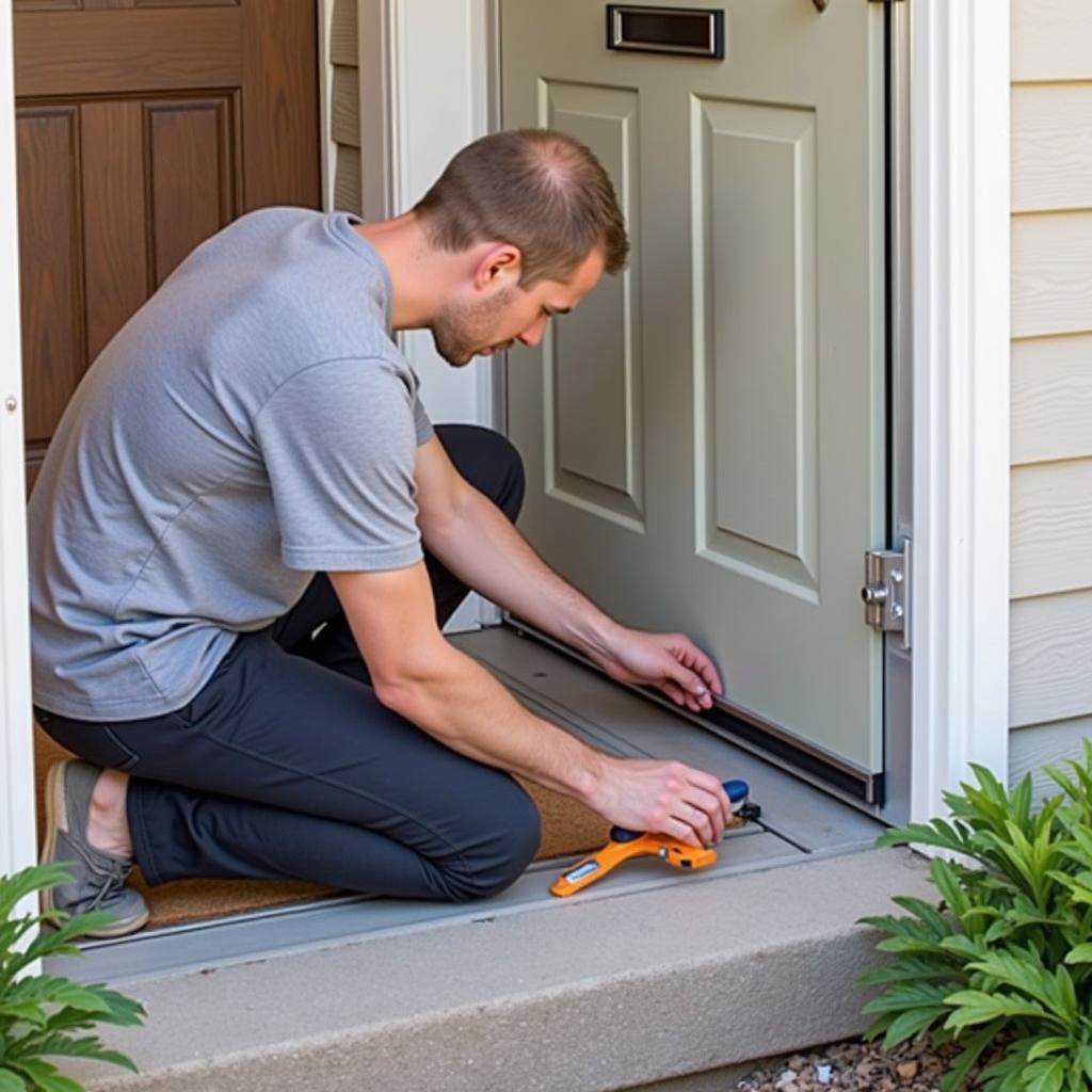 Professional Mail Slot Installation