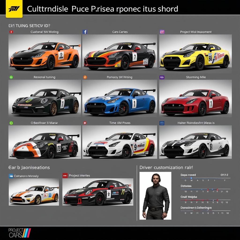 Project Cars 3 Customization Options