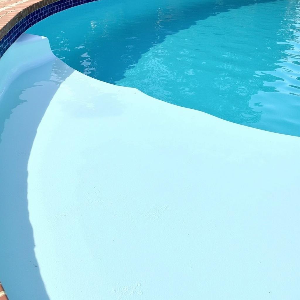 A Pristine Pool Liner Protected by Armor Shield