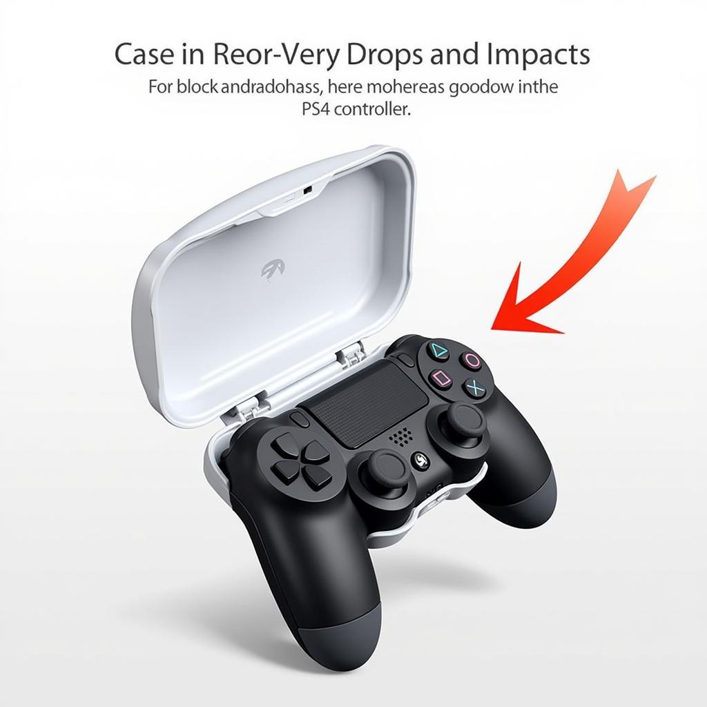 PS4 Controller Case Drop Protection