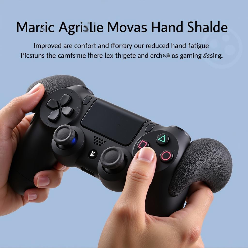 PS4 Controller with Ergonomic Grips