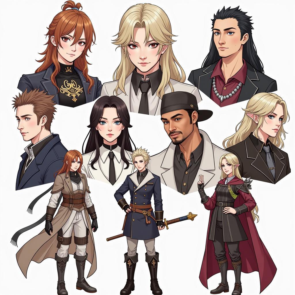 Diverse Characters in PS4 RPGs