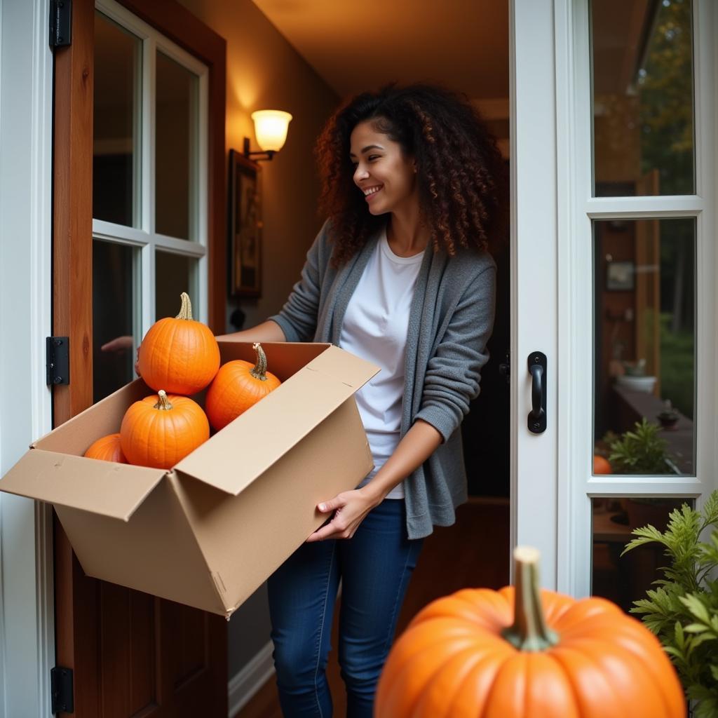 Pumpkins delivered to your doorstep