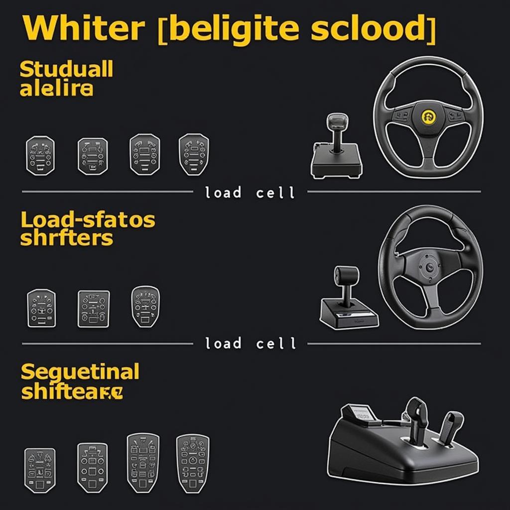 Different Pedal and Shifter Options for Racing Wheels