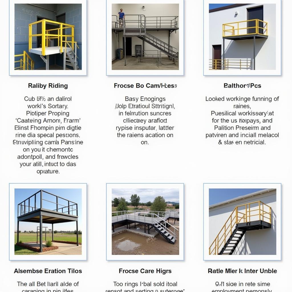 Different Types of Railing Platforms