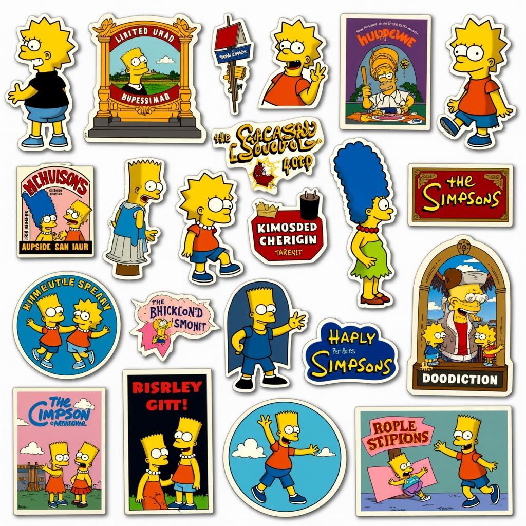 Rare and Valuable Simpsons Stickers