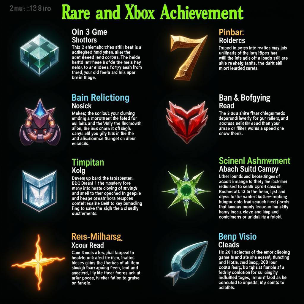 Rare Xbox Achievements Showcase