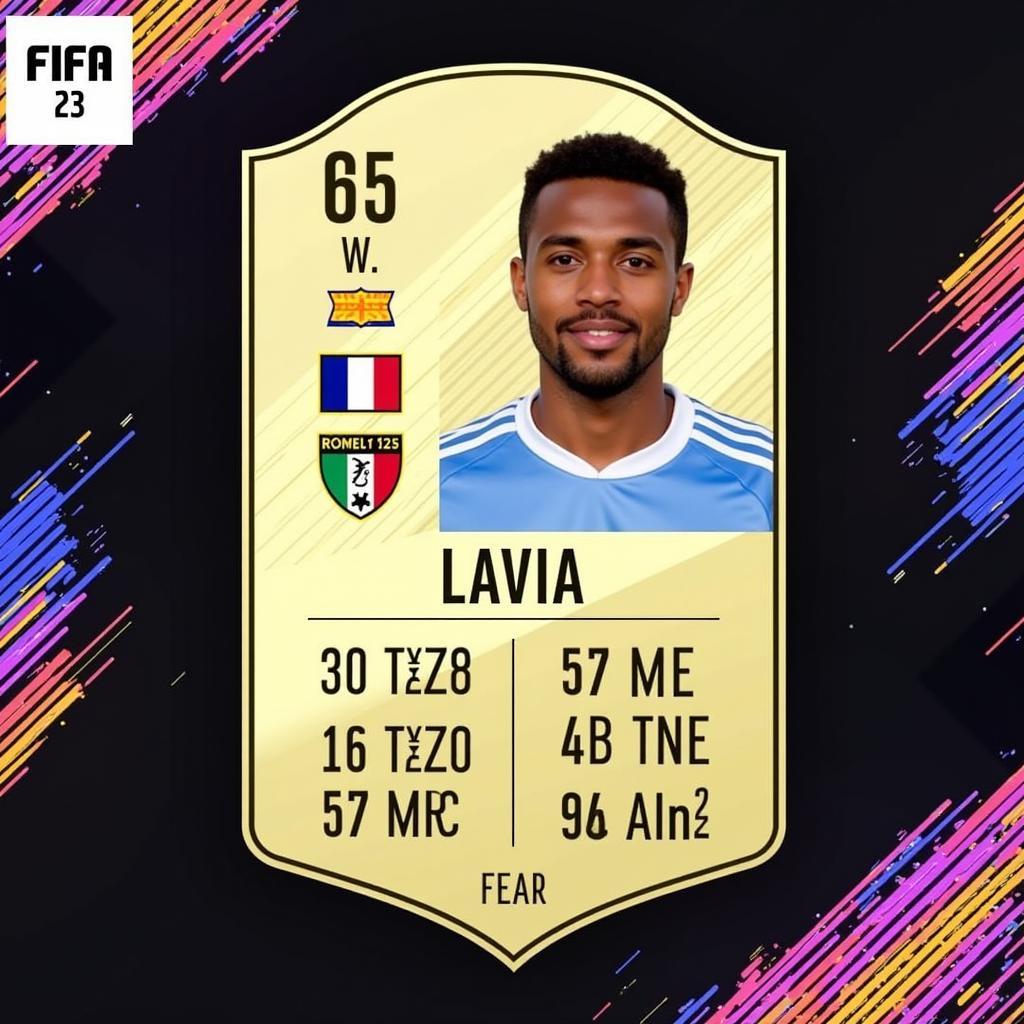 Romeo Lavia FIFA 23 Player Card