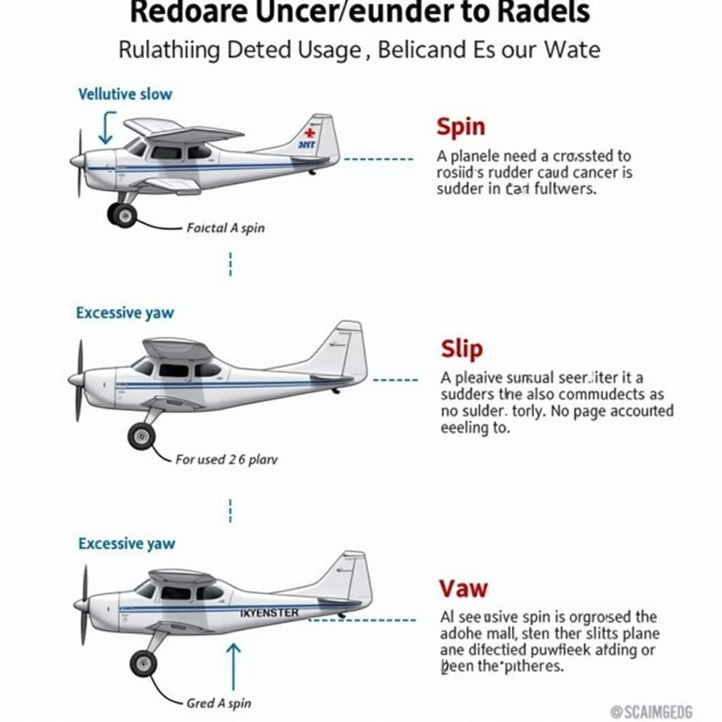 Flight Rudder Panel Error Scenarios