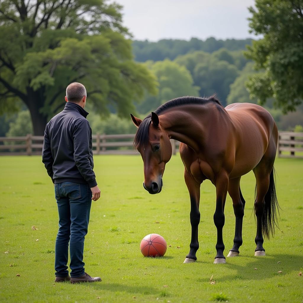 Safe Horse Play with Balls