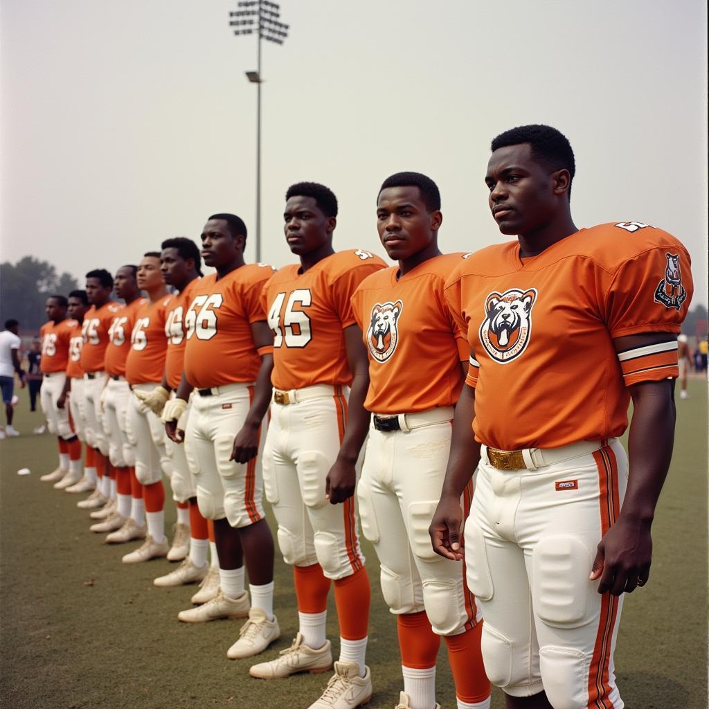 Classic Sam Houston State Football Uniforms