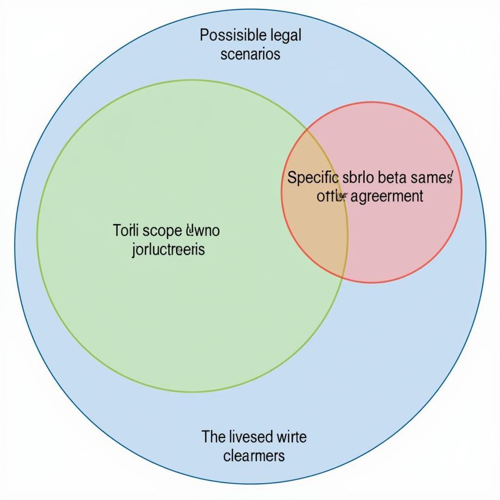 Illustration of Scope of Agreement