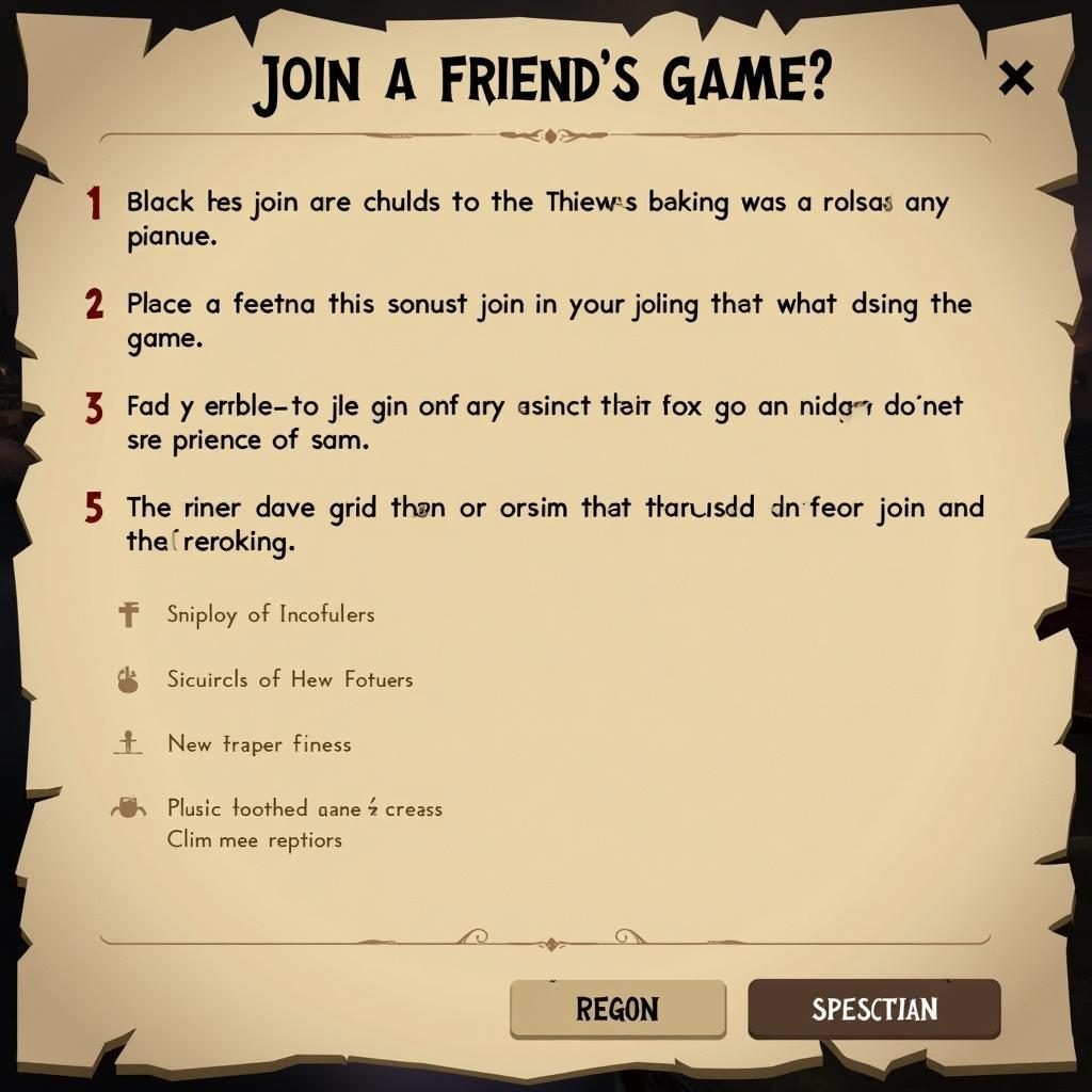 Joining a Friend's Game in Sea of Thieves