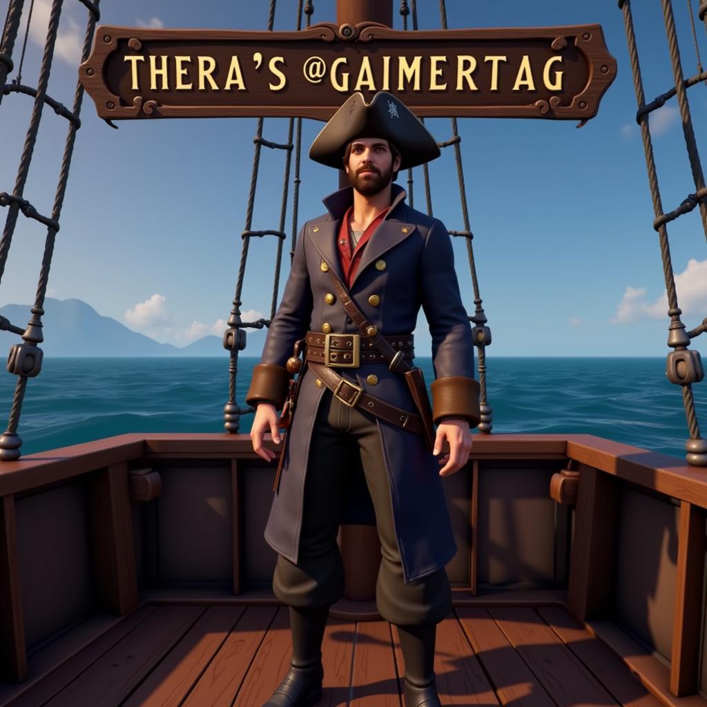 Sea of Thieves Pirate with New Name