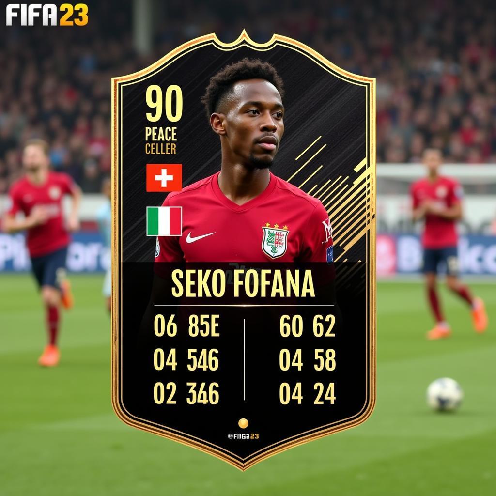 Seko Fofana FIFA 23 Card Stats