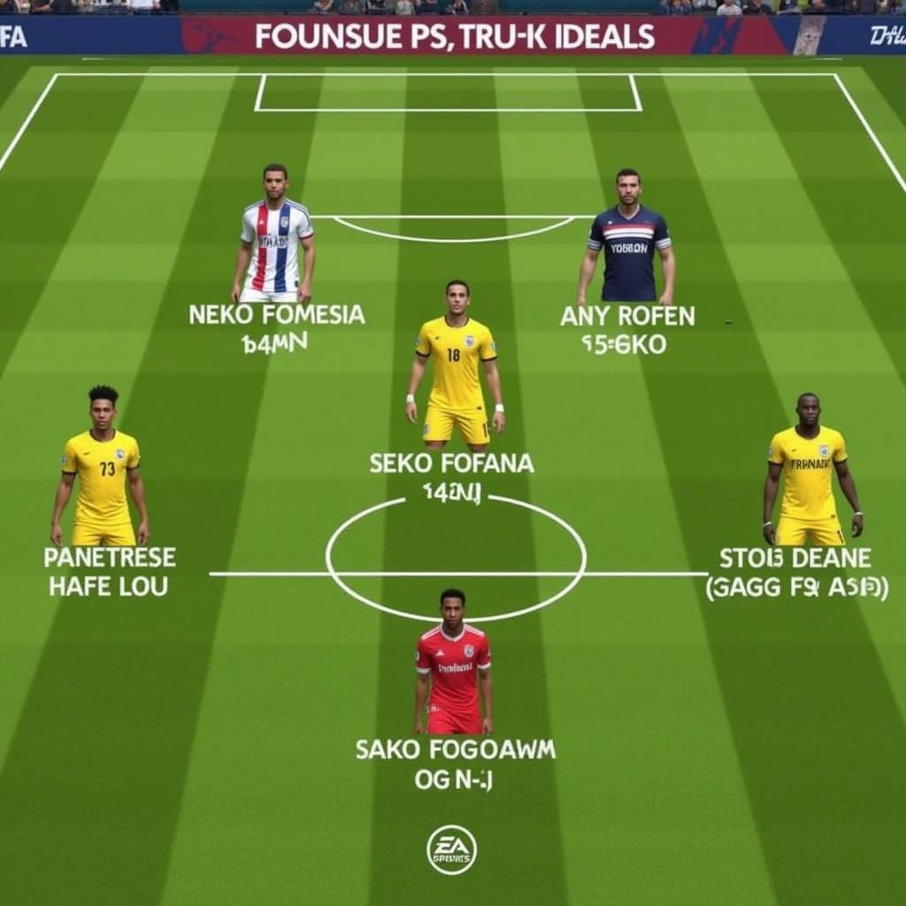 Seko Fofana FIFA 23 Formation Example