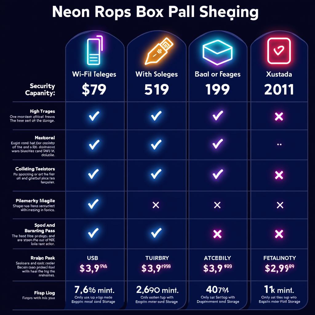 Selecting the Perfect Neon Drop Box