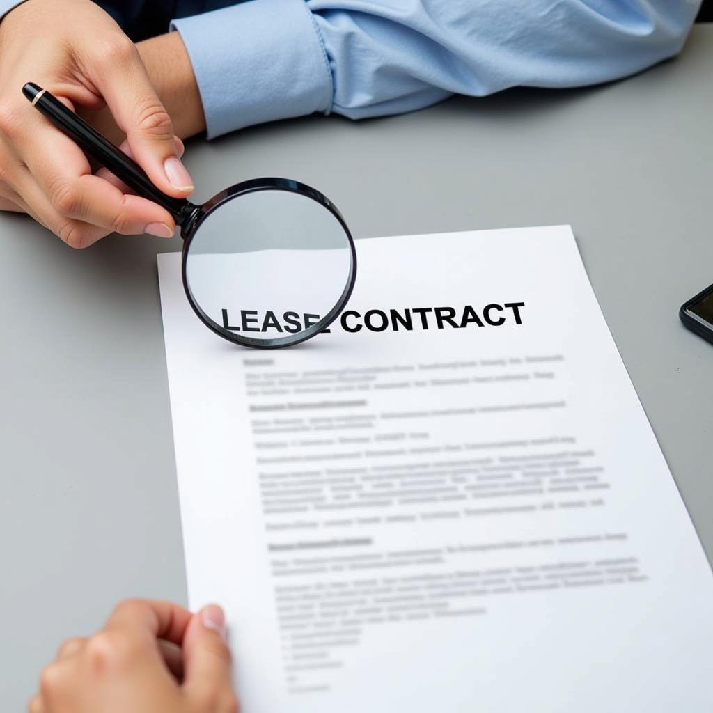 Reviewing a Selective Lease Contract