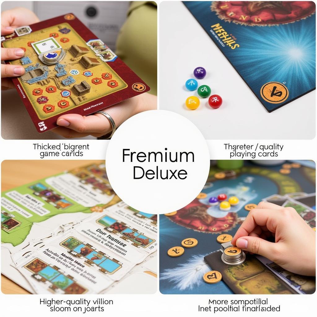 Sequence Game Deluxe Edition Components