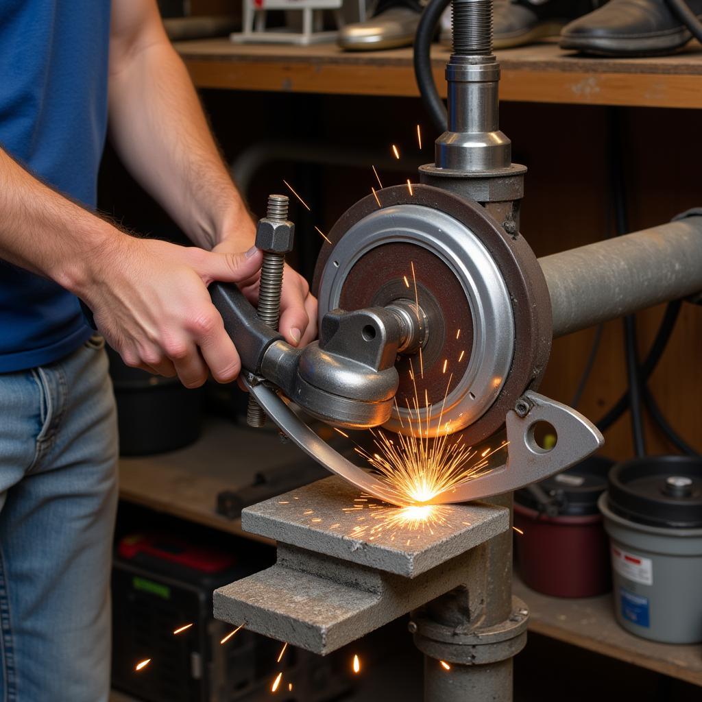 Sharpening Ice Skates