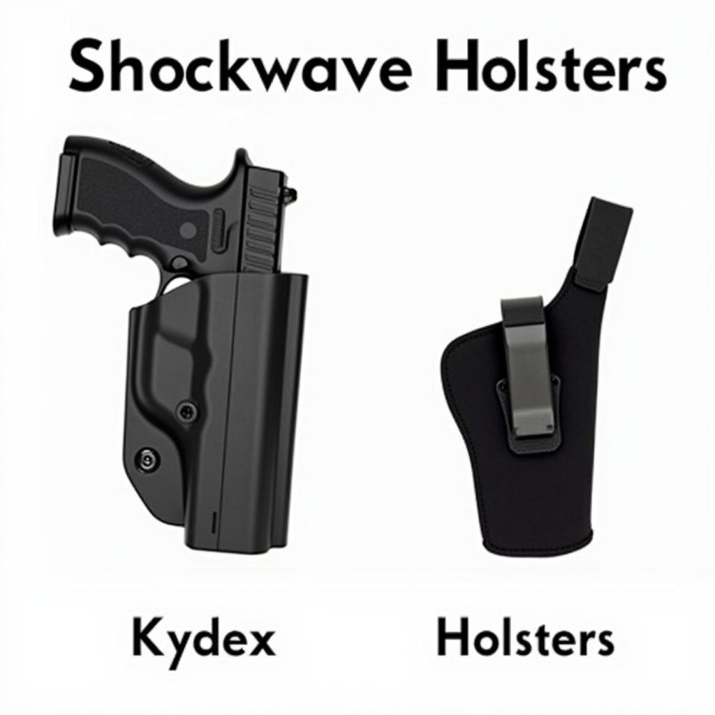 Comparison of Kydex and Nylon Shockwave Holsters