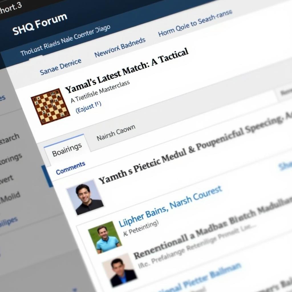 SHQ forum, the premier online platform for Yamal discussions, offering exclusive content and fan interactions.