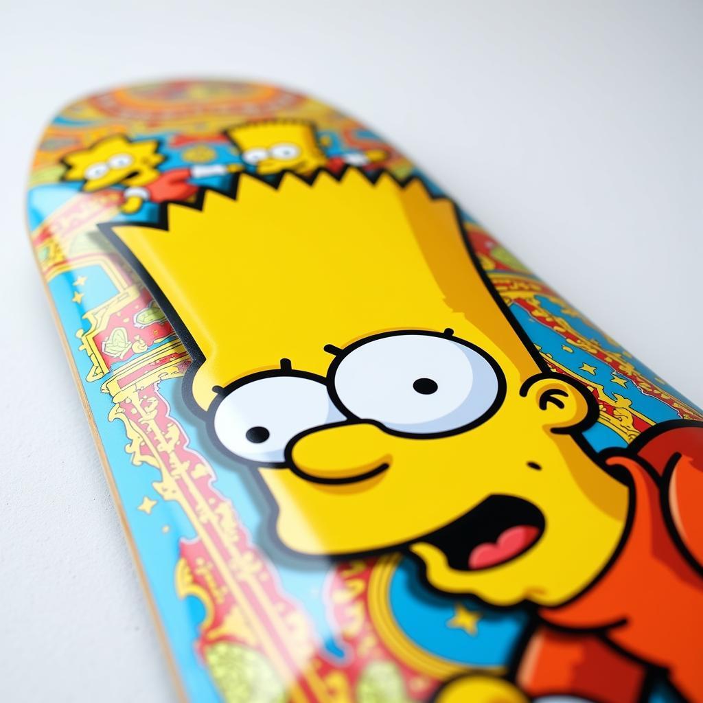 Bartman Simpsons Skate Deck