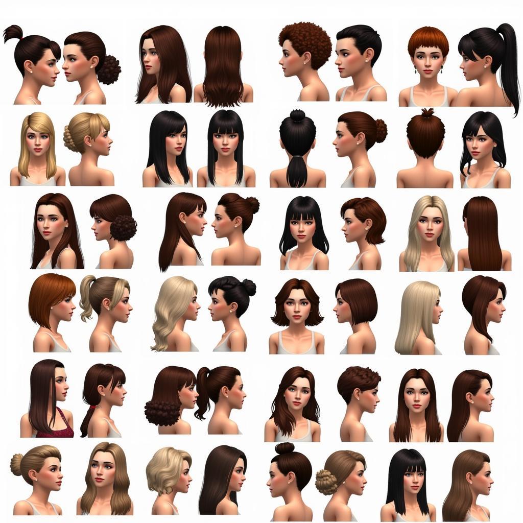 Sims 3 Default Hair Replacement Options