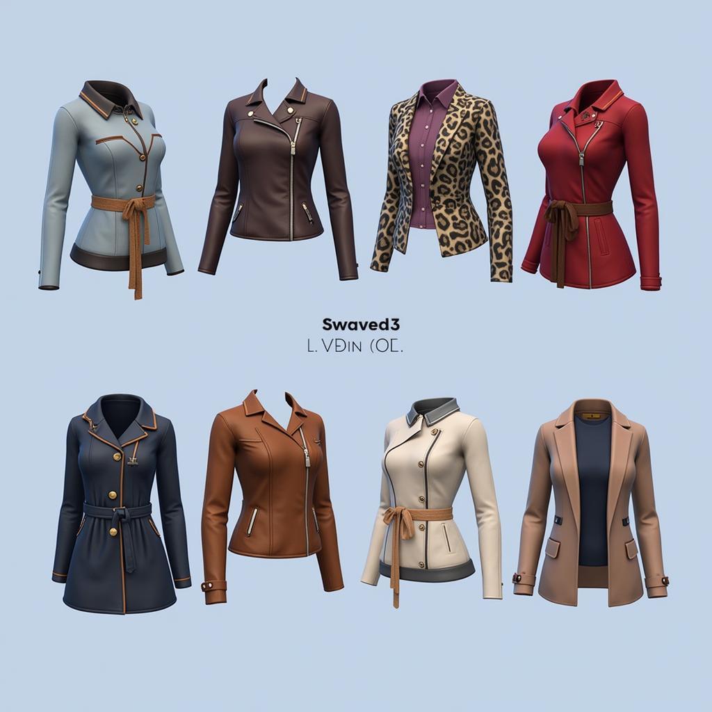 Examples of Custom Content Accessory Jackets