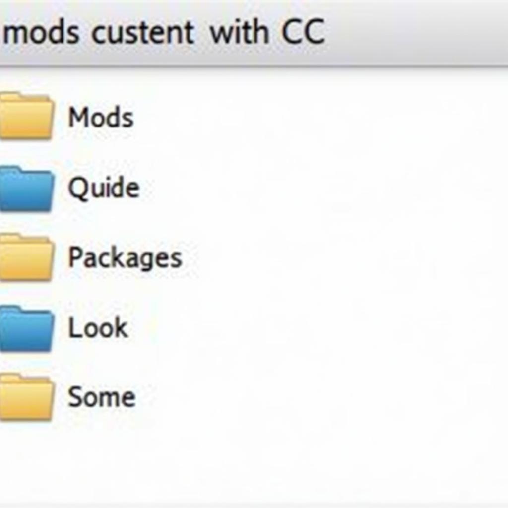 Sims 4 Custom Content Folder