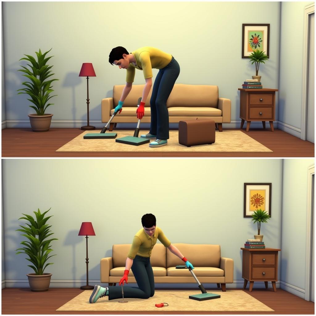 Sims 4 Neat Sim Cleaning